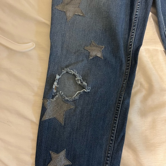 Level 99 ankle pants with stars appliqué - Picture 3 of 7